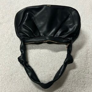 Grossi Knot Pleated Shoulder Bag